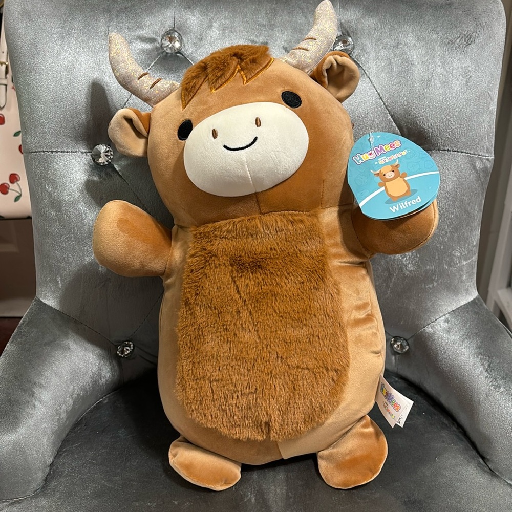 Wilfred The Highland Cow Squishmallow Hugmee 🐮 14in NEW WITH TAG